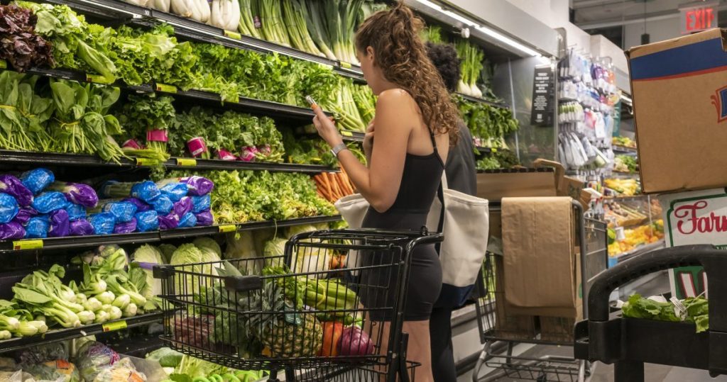 Rising costs for fruit and vegetables have underpinned a small rise in the inflation rate. (Photo by Richard B. Levine)