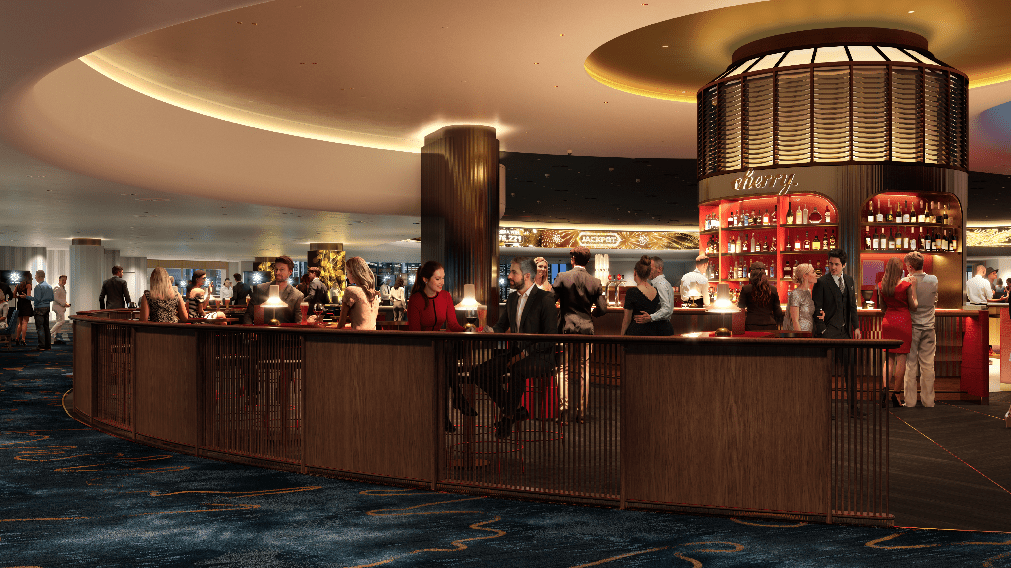 The Cherry bar at the Queen's Wharf Star Casino development (image provided)