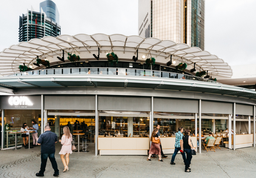 Brisbane's popular Il Centro restaurant, whose former operators have been charged with wage theft of almost $100,000. (file Image).