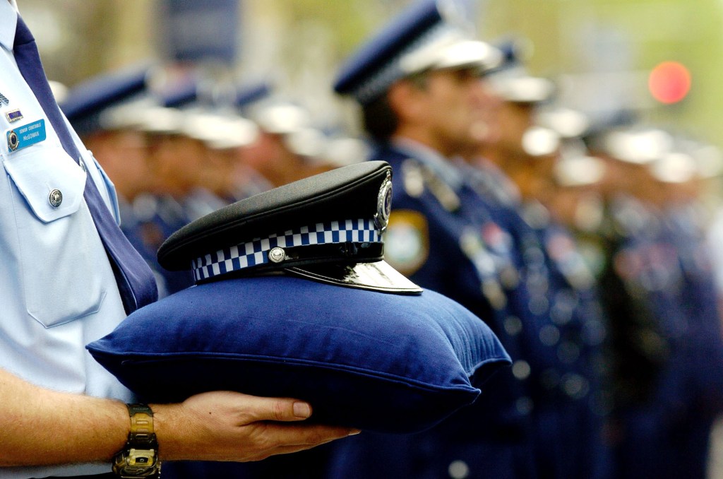 Thumbnail for ‘Bright, brave, thoughtful and kind’: Tribute to officers on day of evil