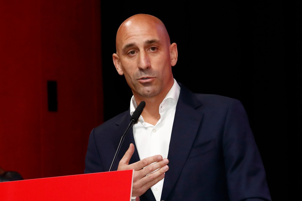 Thumbnail for Power and the pashing: Spanish football chief finally agrees it’s time to kiss his job goodbye
