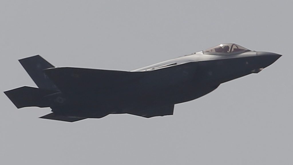Thumbnail for Lost: One US military stealth fighter jet, valued at $160m. If found, call Mr J Biden