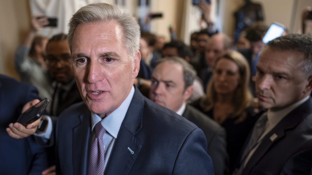 Thumbnail for US political bombshell as Speaker McCarthy ousted in historic House coup