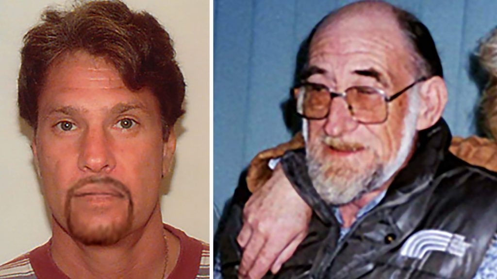 Supplied images of Iain Stewart Hogg (L) and Frederick Rosson for whom authorities are offering a million dollar reward in the cold case deaths. (AAP Image/Supplied by NSW Police)