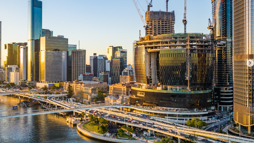 The Queen's Wharf development (photo: Destination Brisbane/Instagram)