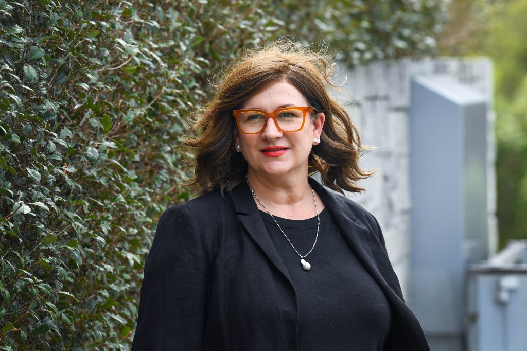 Dr Nicole Higgins, president of the peak body for general practitioners poses for a photograph, in Brisbane, Friday, December 2, 2022. (AAP Image/Jono Searle) 