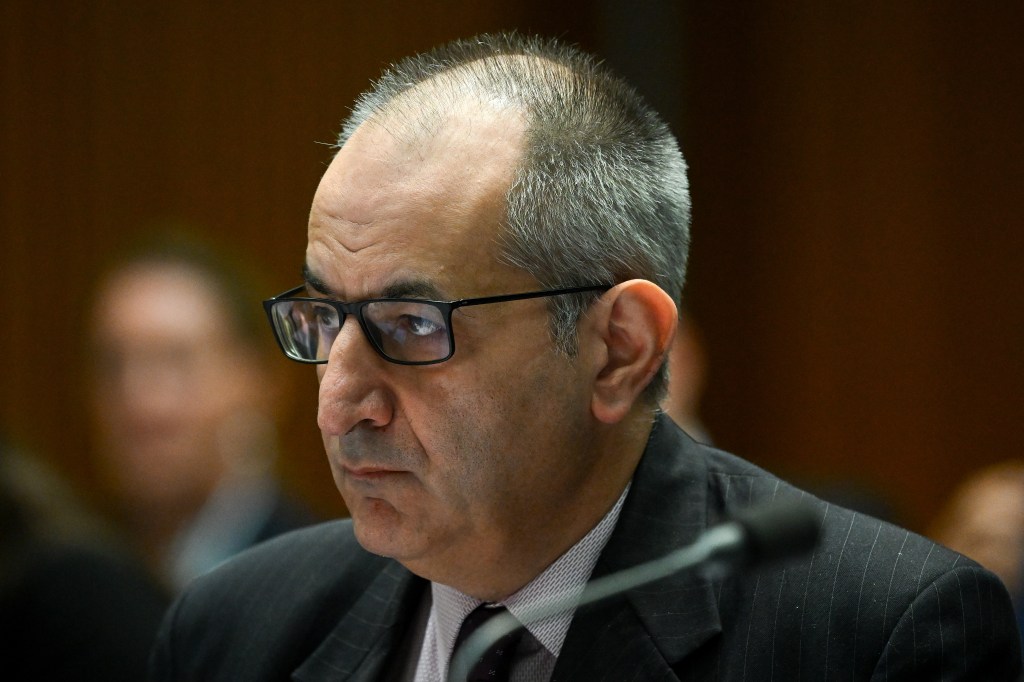 Thumbnail for Home Affairs boss sacked for code of conduct breach over secret texts