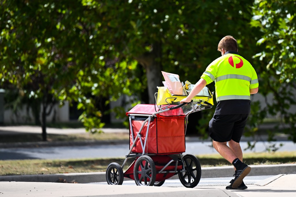 Thumbnail for Tis the season to be jolly (afraid) as dogs put bite on Queensland posties