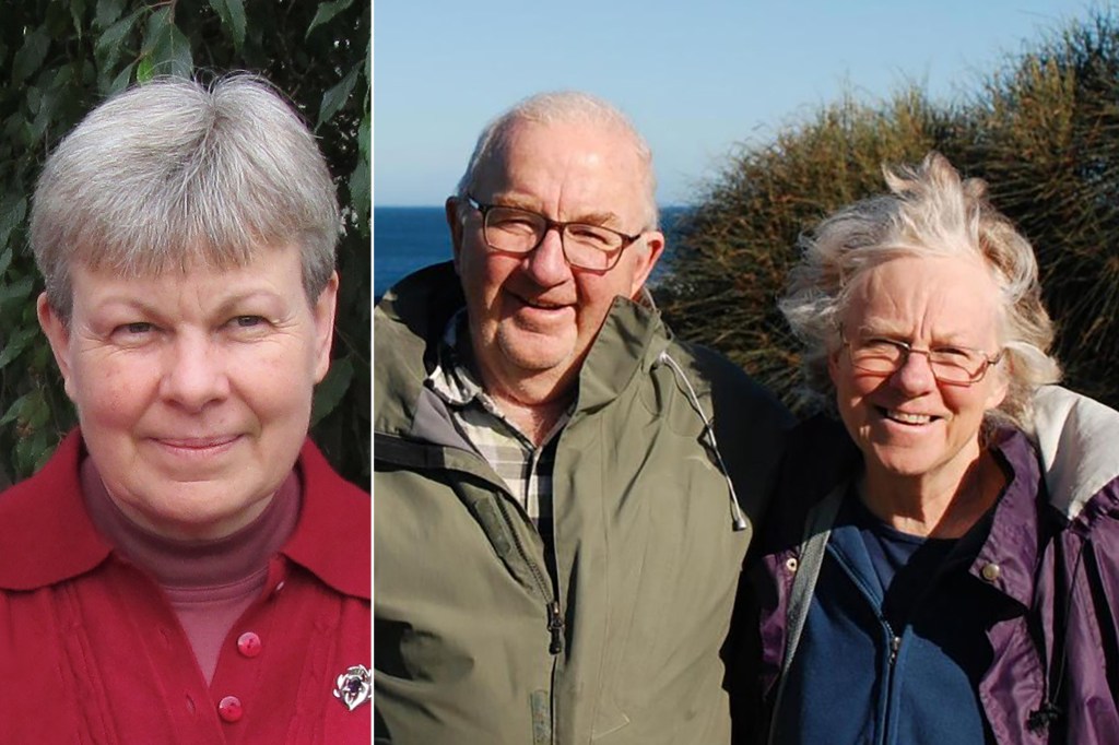 Heather Wilkinson (left) and Don and Gail Patterson (right), who died in hospital after eating a meal suspected to have contained poisoned mushroom. (AAP Image/Supplied by IntraWork Business Services) 