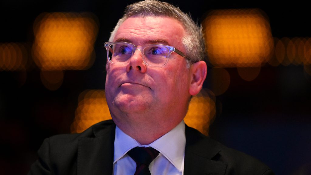 Agriculture Minister Murray Watt. (AAP Image/Lukas Coch) 