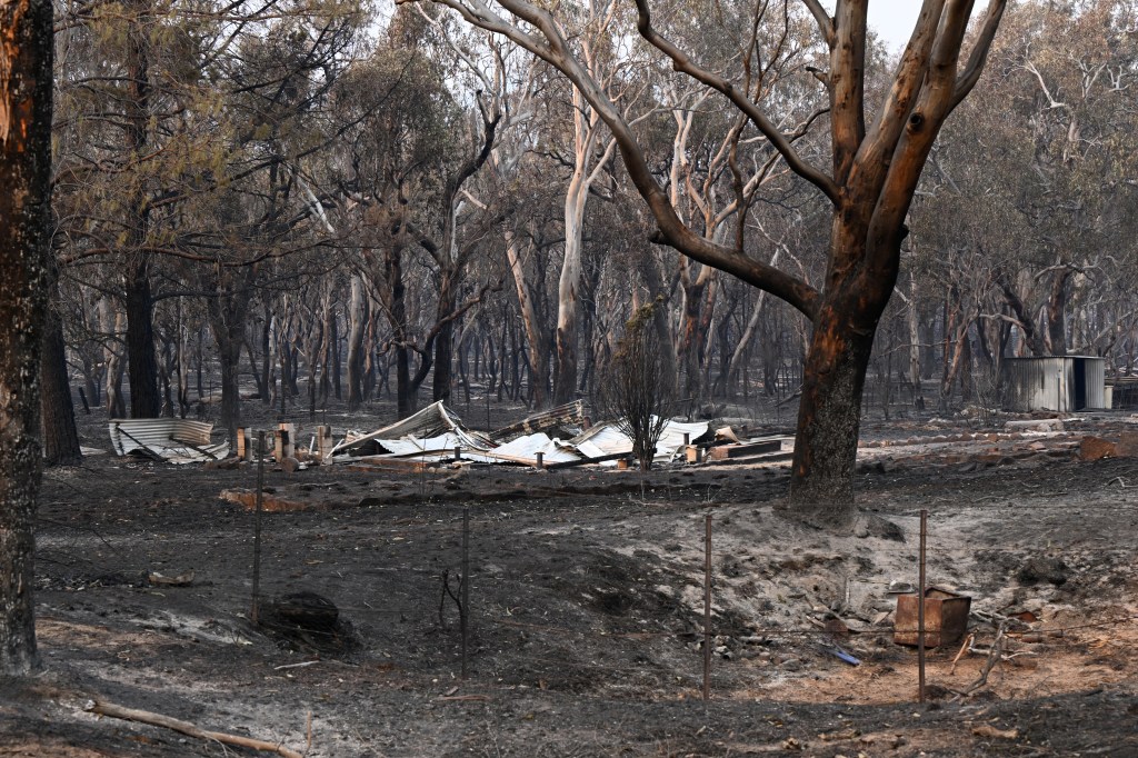 Thumbnail for With a little help from above: Rain douses fires across state, but danger remains