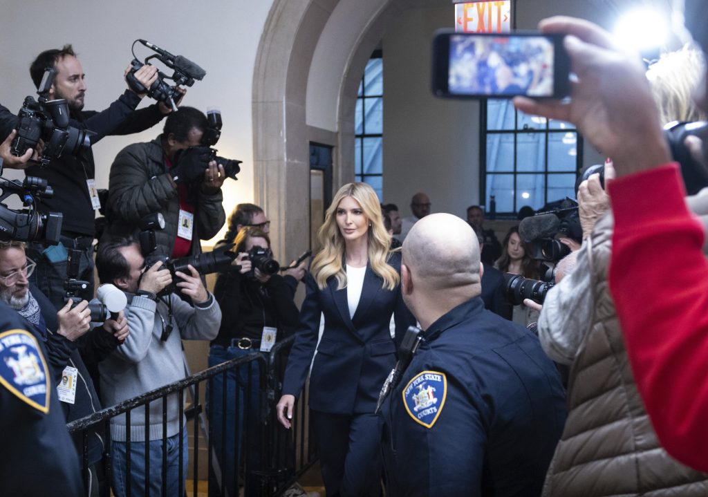 Thumbnail for Forced to testify in father’s fraud trial, Ivanka Trump suffers sudden memory loss