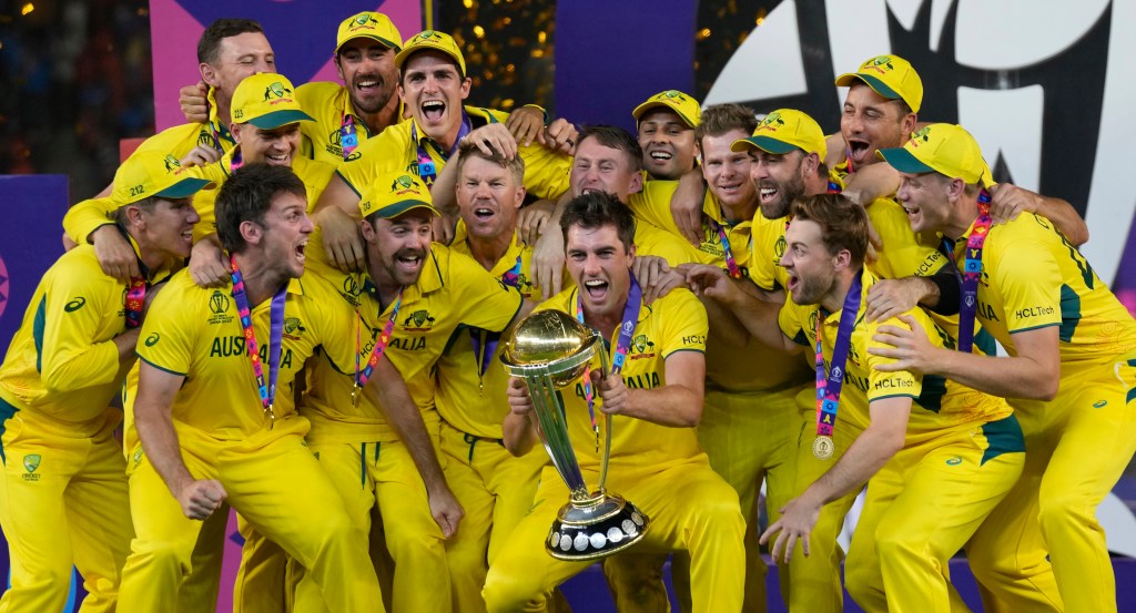 Thumbnail for Kings of the World (again) – Aussies silence 130,000 crowd to win sixth World Cup