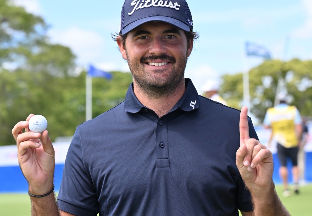 Thumbnail for A stroke of good Luck: Aussie plays his way into PGA reckoning after hole-in-one