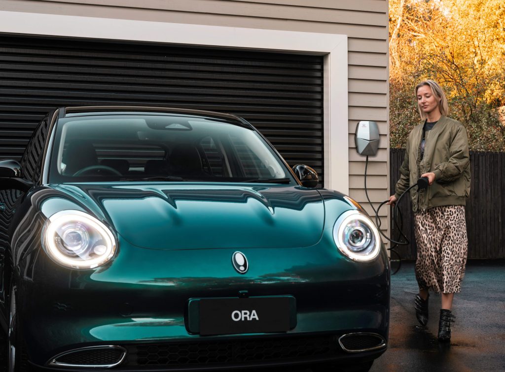 GWM Ora electric hatchback is now Australia's cheapest EV. (AAP Image/Supplied by GWM) 