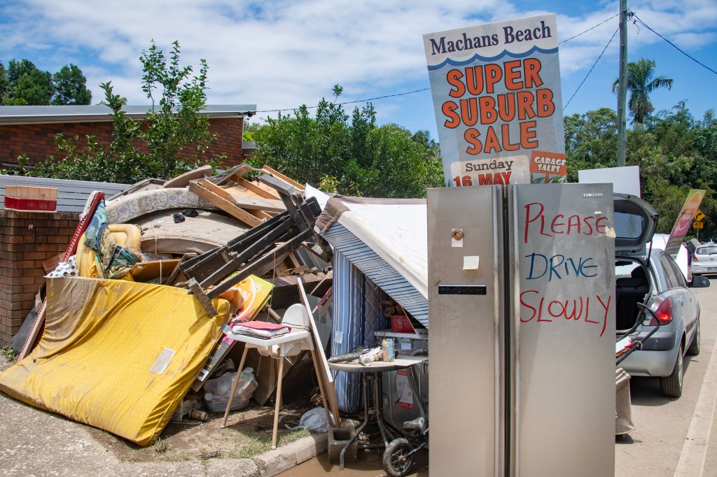 Thumbnail for Clean-up is barely begun but NQ on alert for another cyclone from this weekend