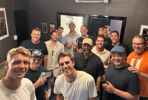 Australian Captain Pat Cummins was among the players who gathered for a night out in Adelaide that left star batter Glenn Maxwell in hospital. (Image: Instagram)
