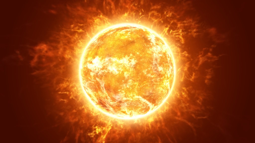 Thumbnail for Hot stuff: Sun produces its biggest solar flare for a decade on tail of Austral lights