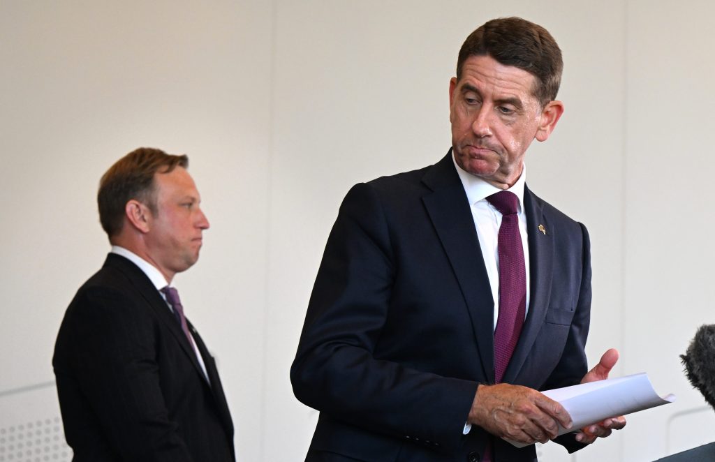 Thumbnail for Almost forgot: Treasurer Dick reveals Queensland budget deficit just blew out to $3b