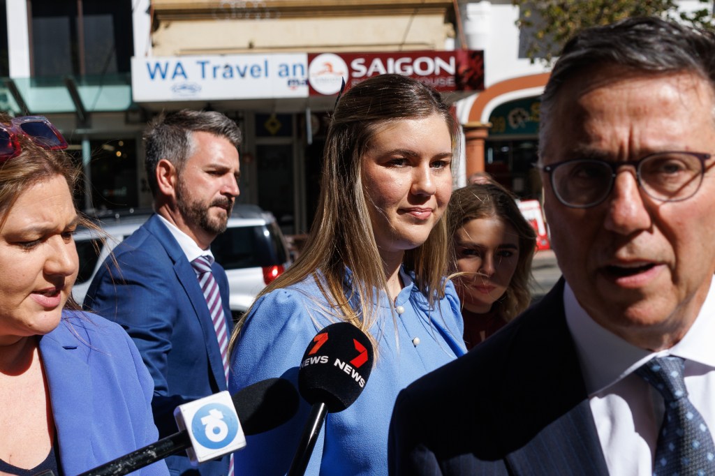 Thumbnail for Higgins and partner meet with her former boss – aim to settle defamation dispute