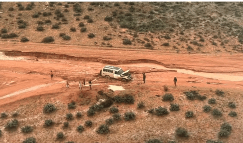 Thumbnail for Miracle in the outback: Family group missing in wild weather for three days found safe and well