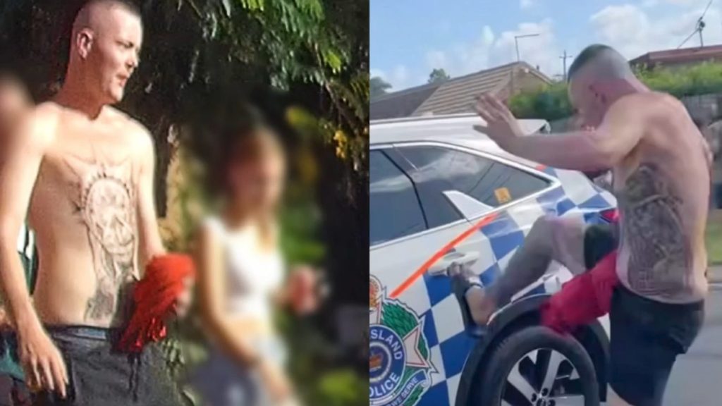 Thumbnail for Two men charged, cop cars damaged after “out of control” Logan hooning event