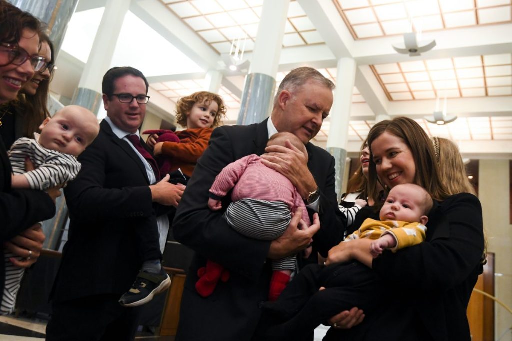 Thumbnail for Why Australia risks disappearing off the map unless we start having more babies