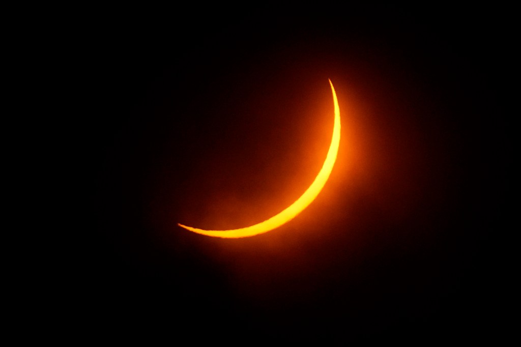Thumbnail for Pie in the sky: Millions bask in gloom of first solar eclipse for seven years