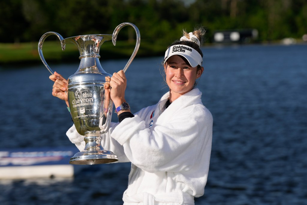 Thumbnail for World’s best golfer Nelly Korda humbled by (im)perfect 10 on par three hole