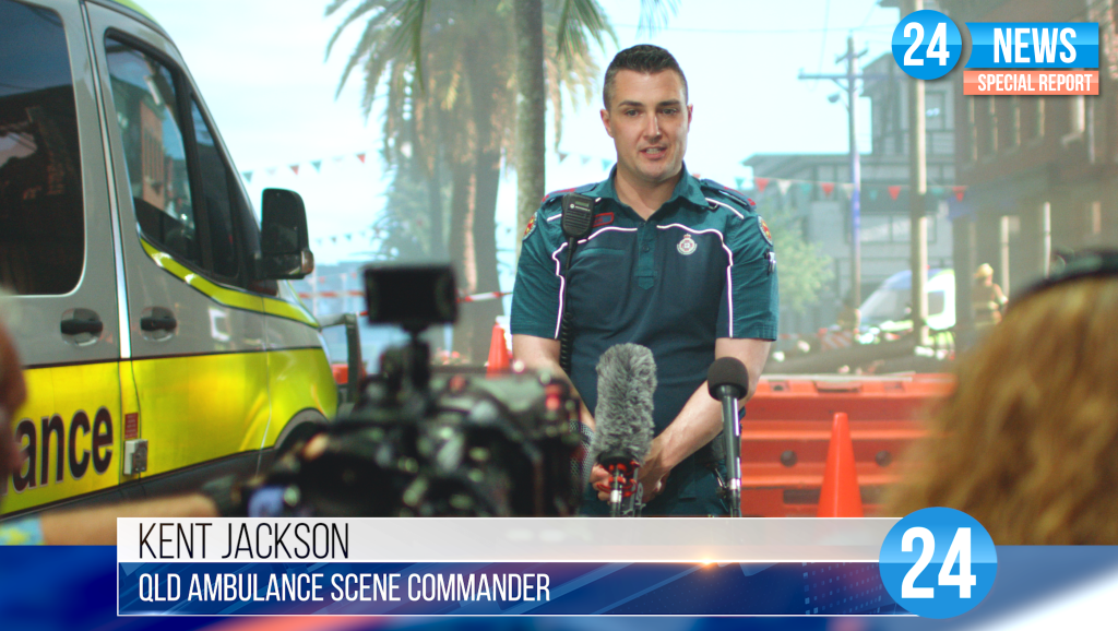 Thumbnail for QUT uses Hollywood effects to visualise the future of mass casualty response