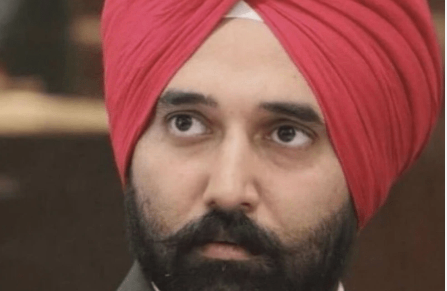 Father Dharamvir Singh, whose toddler was rescued from the Gold Coast hotel pool. (Image: supplied)