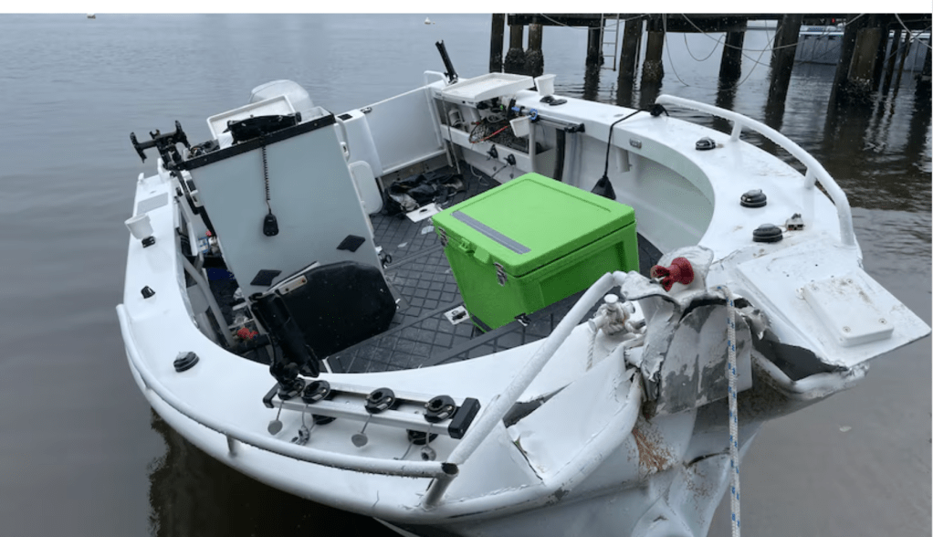 Thumbnail for ‘Conflicting versions’ as police continue search for two missing boaties