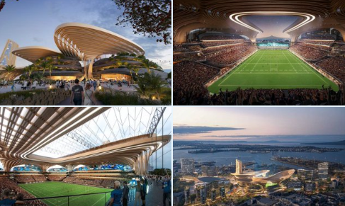 Thumbnail for Auckland and Wellington are building mega-stadiums – maybe they could stage our Games?