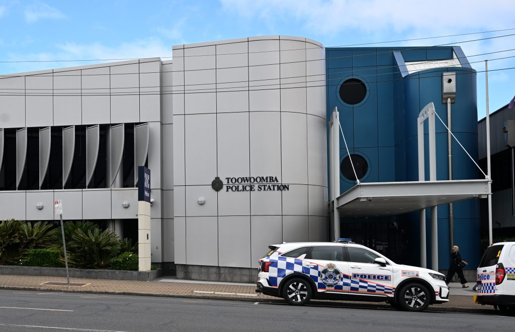 Thumbnail for Police set up crime scene after human remains found on Toowoomba walking trail