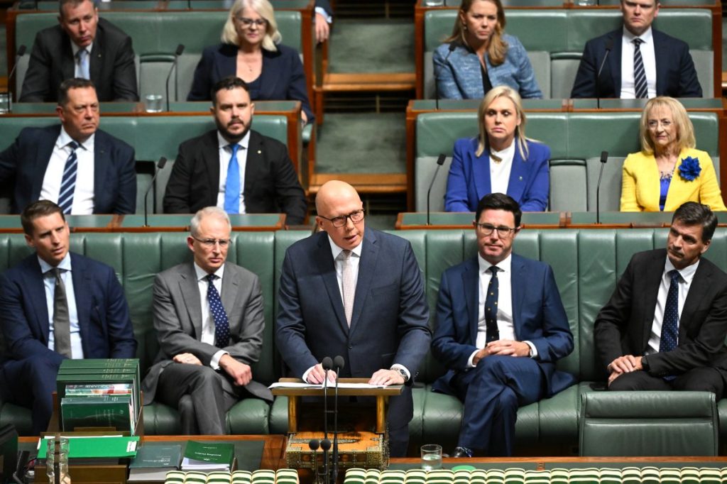 Thumbnail for Race to the bottom: Greens slam ‘racist trope’ from Dutton’s budget reply