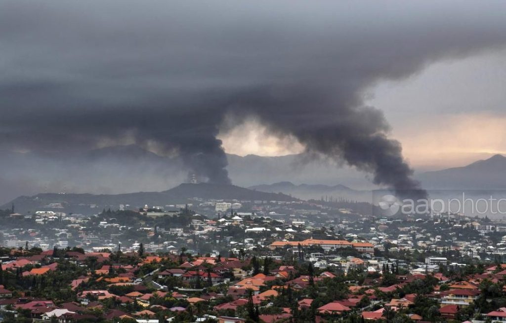 Thumbnail for Help from above as Air Force Hercules shifts first Australians stranded in riots