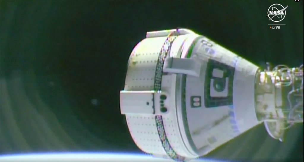 Thumbnail for Heaven’s above: Boeing’s new Starliner with two crew docks with Space Station