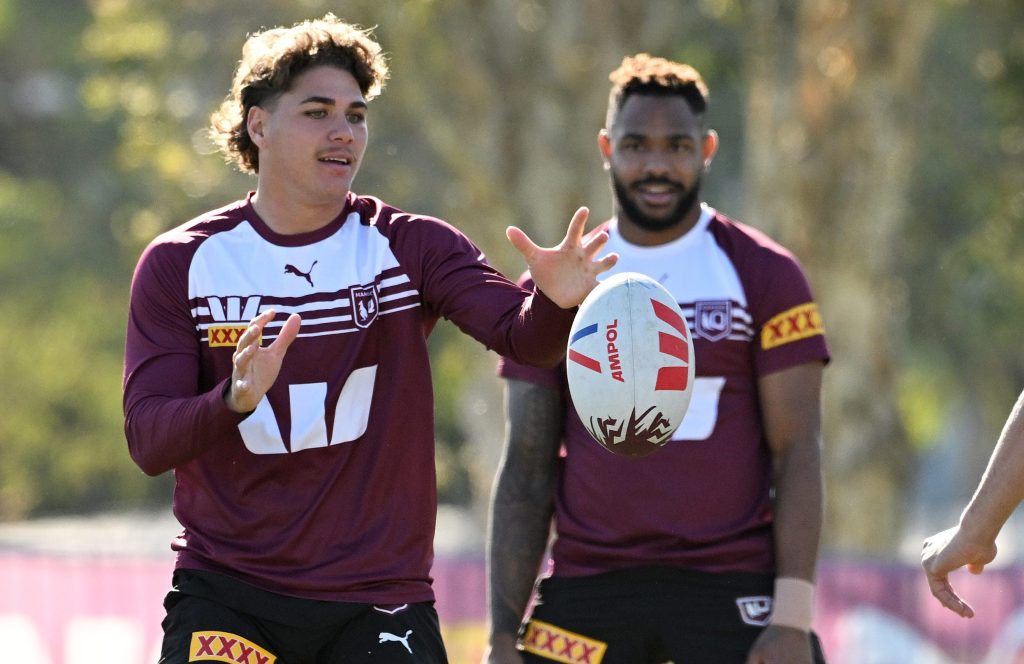 Thumbnail for Thunderbolt and Lightning (very, very frightening) – Maroons plan to outpace Blues