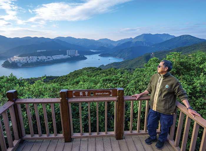 Hong Kong's spectacular Dragon's Back Trail is a favourite walk. (Image: Hong Kong Tourism Board.)