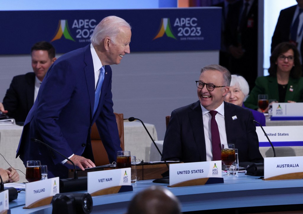 Thumbnail for Australia prepares for life after Biden as he throws the White House keys to Kamala