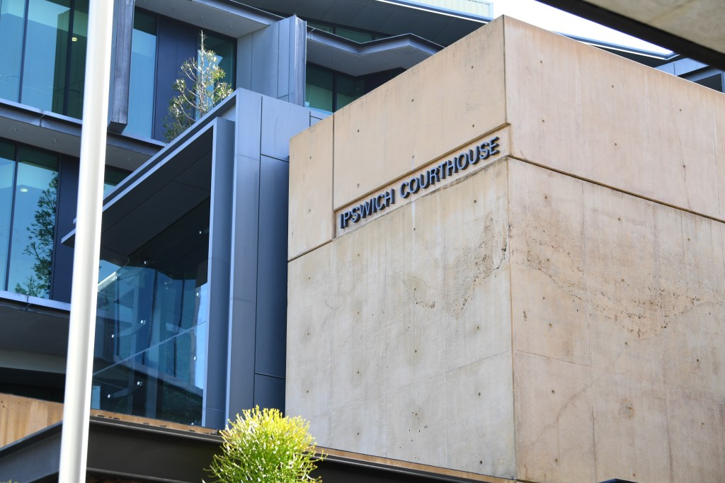 A general view of Ipswich courthouse West of Brisbane Monday, February 5, 2024. Four males have become people of interest in the murder of an elderly woman at a shopping centre car park near Brisbane. (AAP Image/Jono Searle) NO ARCHIVING