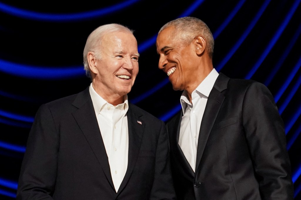 Thumbnail for One of these men thinks Biden should step aside – the other one just forgot the question