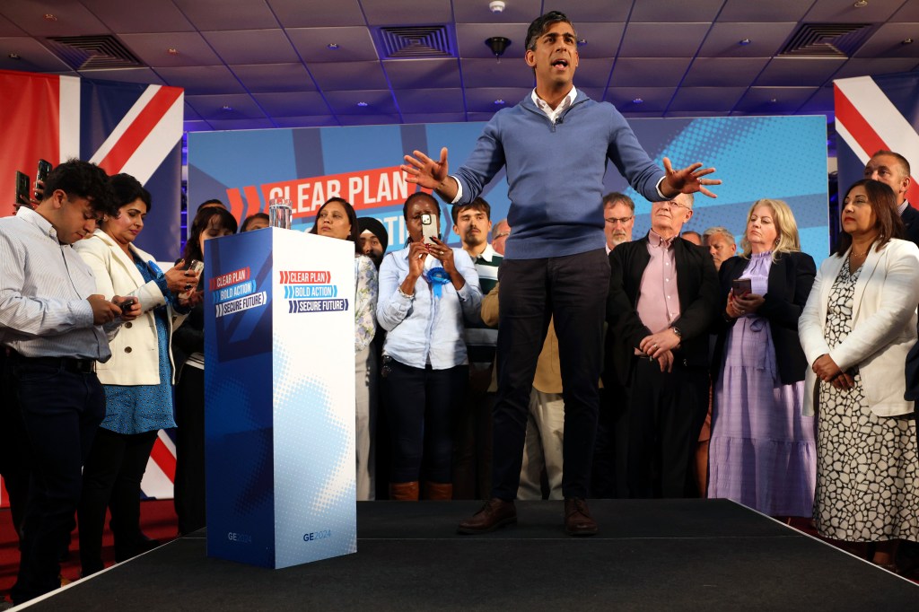 Thumbnail for Have mercy: Sunak’s plea to voters to stand by Conservatives