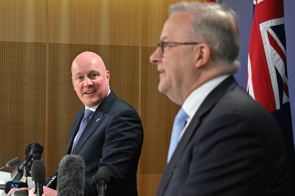 Thumbnail for Beware of strangers bearing gifts – Kiwi PM here for talks, most likely about deportations