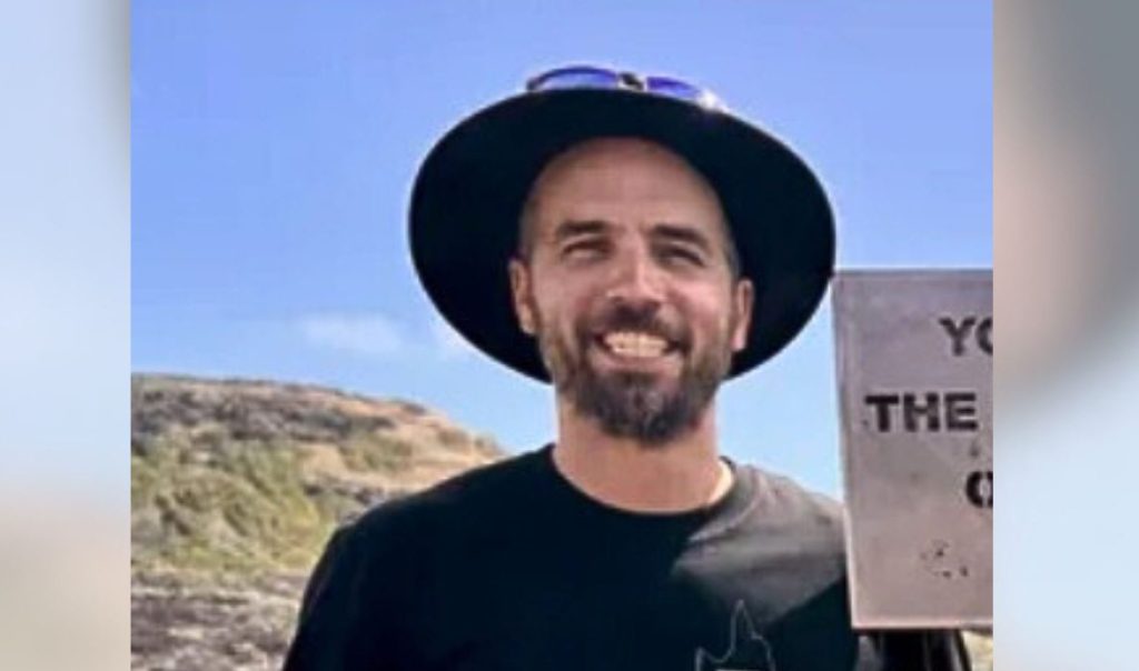 A supplied image obtained on Tuesday, August 6, 2024, shows 40-year-old Dave Hogbin posing for a photo prior to his death in Cooktown, Far North Queensland. Queensland Police have confirmed human remains were found inside a crocodile at Cooktown after it was humanely killed on Monday. (AAP Image/Supplied by GOFUNDME) 