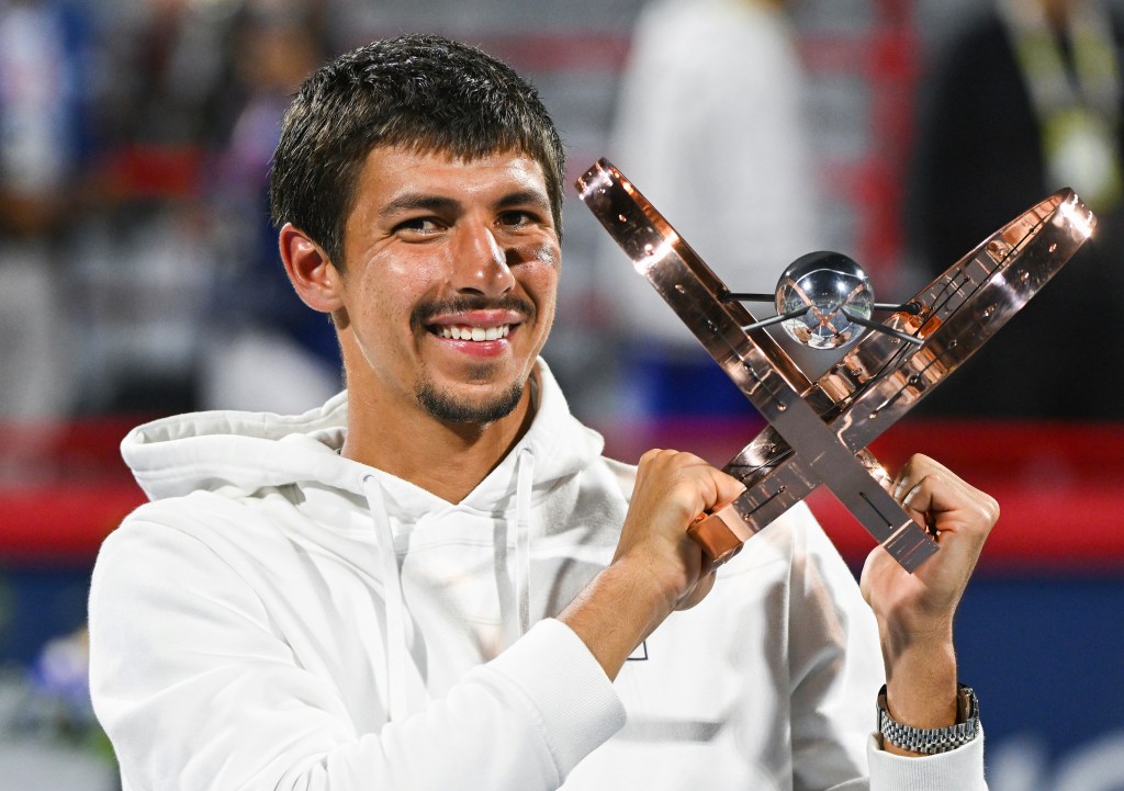 Thumbnail for High-flying Popyrin brought back to earth with four-set loss to Tiafoe
