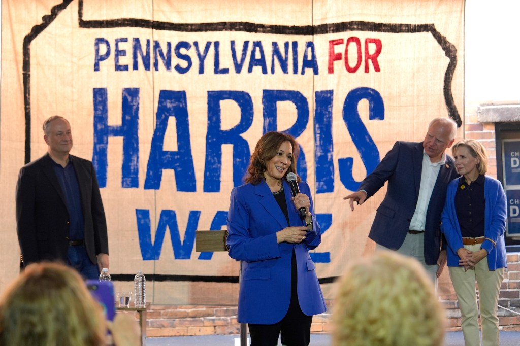 Thumbnail for It’s who you lift up, not who you knock down, that defines a leader, says Harris