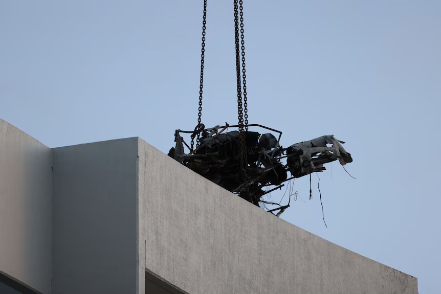 Thumbnail for Investigators hope to answer why stolen helicopter ‘buzzed’ Cairns, pilot killed