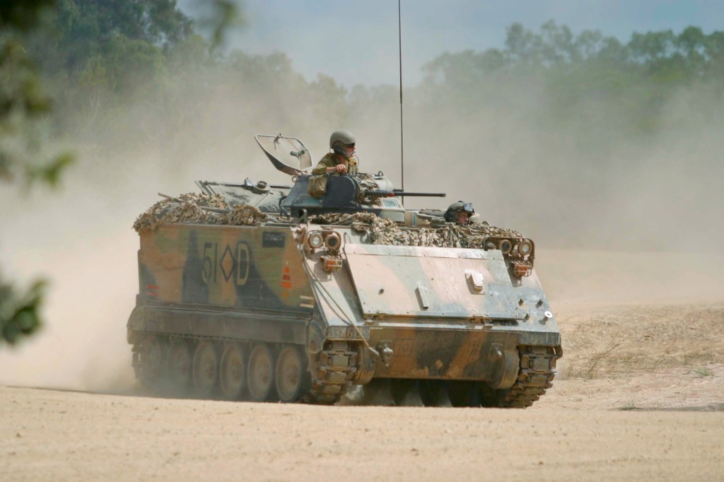 Thumbnail for ‘Multiple’ soldiers injured when two tanks collide near Shoalwater Bay