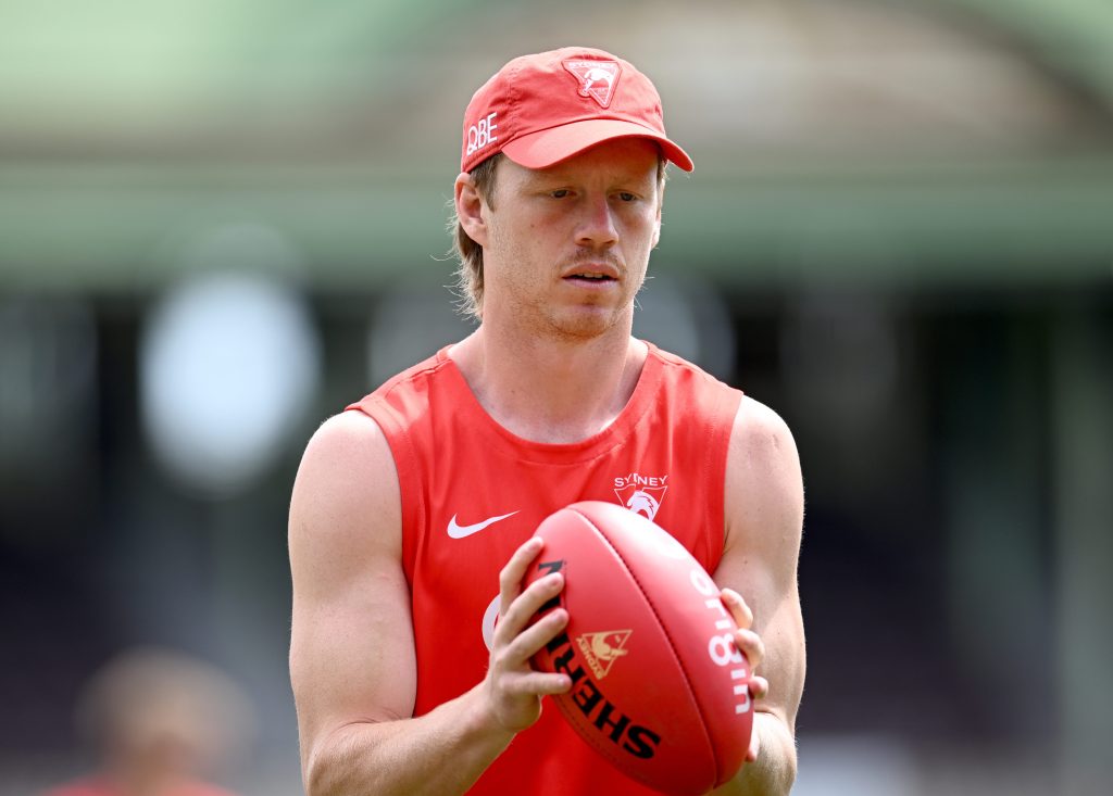Thumbnail for Lions get an early boost as Sydney Swans skipper ruled out with injury